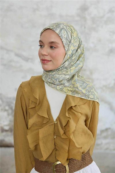 İpekhan Jardin Secret Collection Soft Scarf 1236-09