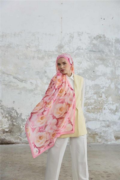 İpekhan Jardin Secret Collection Soft Shawl 3064-15