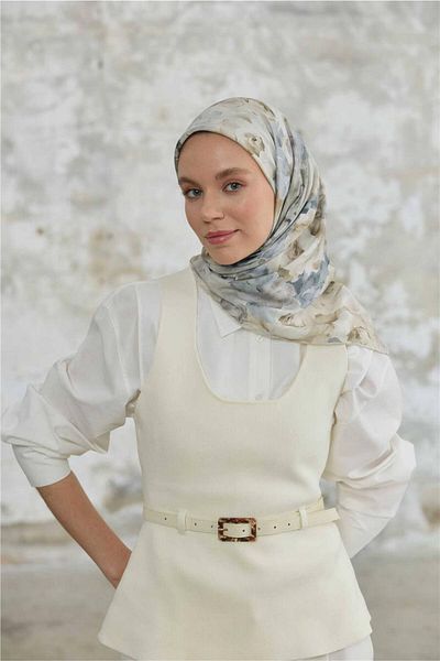İpekhan Jardin Secret Collection Soft Scarf 1235-10