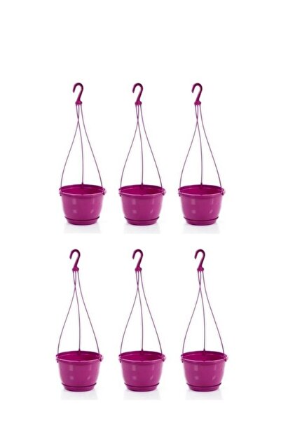 SO-SM02 Sapphire Macrame Hanging Balcony Pot 3.4 lt Cherry 6 pcs