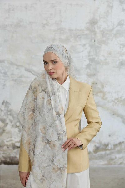İpekhan Jardin Secret Collection Soft Shawl 3065-10