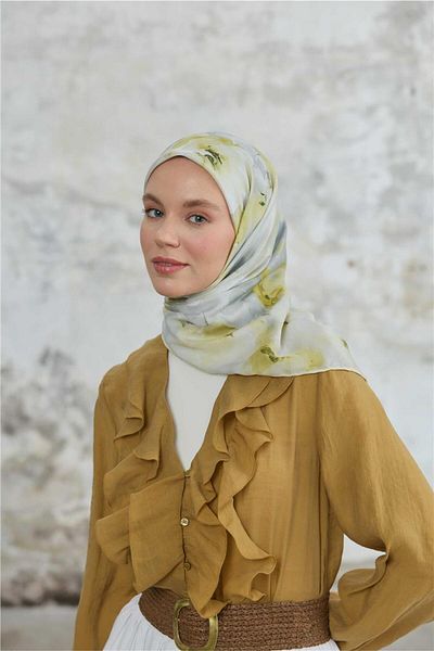 İpekhan Jardin Secret Collection Soft Scarf 1238-05
