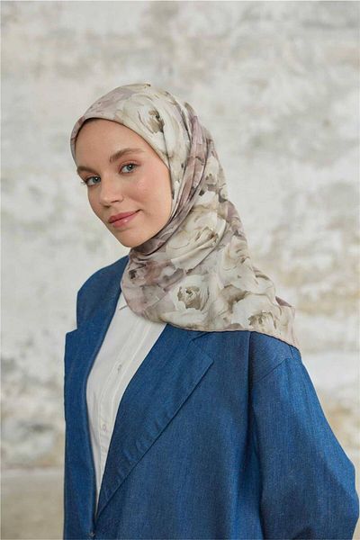 İpekhan Jardin Secret Collection Soft Scarf 1235-15