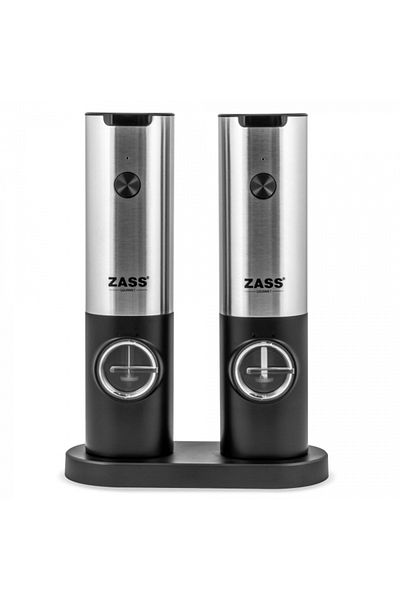 Zass Set 2 Rasnite Electrice pentru Sare si Piper Gourmet ZEGS 02 25W