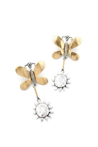 Royaleks Butterfly Earrings - Gold