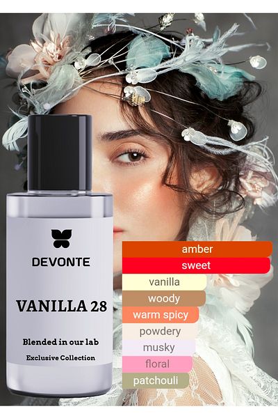 Devonte International Vanilla 28 inspired fragrance for women parfum 100ml