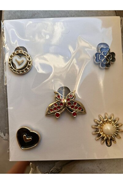 Crocs CHARM ÇANTA VE TERLİK SÜSÜ GOLD