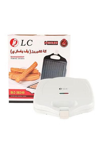 DLC Churros Maker 1400W – DLC-38249 White | Nonstick Snack Machine