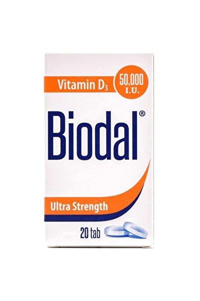 JP بيودال 50,000 فيتامين د3 20 قرص