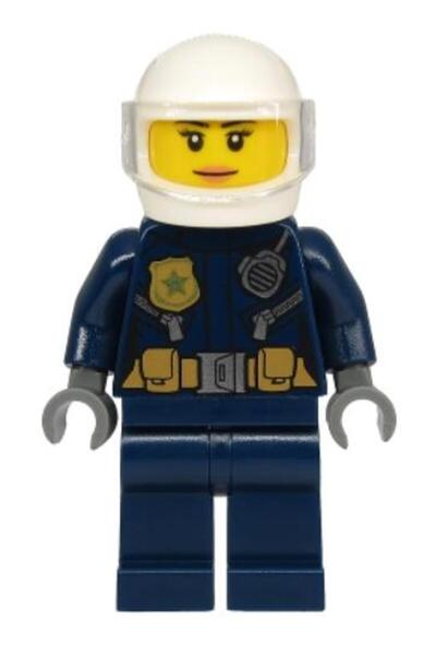 LEGO Minifigür Police City Motorcyclist Female cty1134