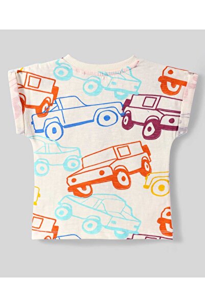 Bonfino 100% Cotton Knit Half Sleeve Henley Neck T-Shirt Vehicle Pack Of 5-White Navy Blue & Orange