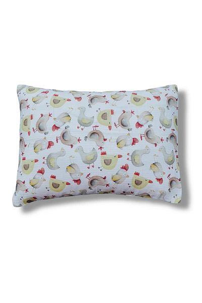 Taç Țesătură muselină cu model 100% bumbac 1 buc Husă de pernă pentru bebeluși 35x45 cm