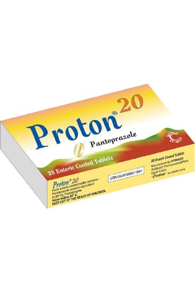 SPIMACO Proton 20mg 14tab - بروتون 20مج 14قرص