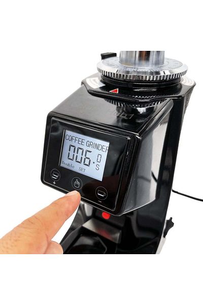 SmartHub 1 250W 500g Electric Coffee Grinder - Touch Screen - 19 Grind Settings - Black