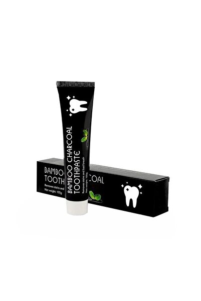 Bamboo Toothpaste, BAMBOO, Teeth Whitening, Activated Charcoal, Reduces Stains and Bad Breath, 105g