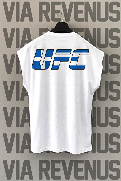 Vordevia Αθλητικό μπλουζάκι UFC Greece με μπροστινό και πίσω εμπριμέ μηδενικό...