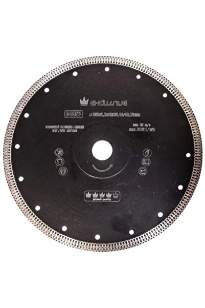 richmann exclusive Disk diamantat turbo subtire, keramika, taiere umeda a uscata, 250 mm/25,4 mm, Richmann Exclu