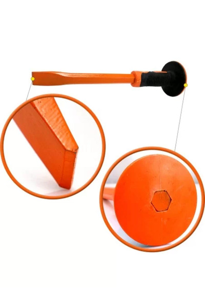 richmann Chisel with Hand Protection for Masonry 300 x 22 mm