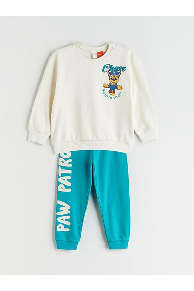 LC Waikiki Αγόρια αθλητική φόρμα Crew Neck Paw Patrol με στάμπα