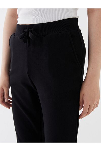 LC Waikiki Γυναικείο ίσιο Jogger Φούτερ με ελαστική μέση