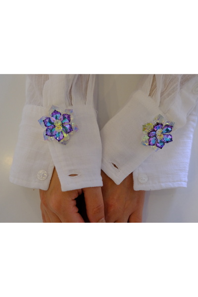 saaden jewelry SAADEN KADIN DÜĞME KAPATICI KOL DÜĞMESİ