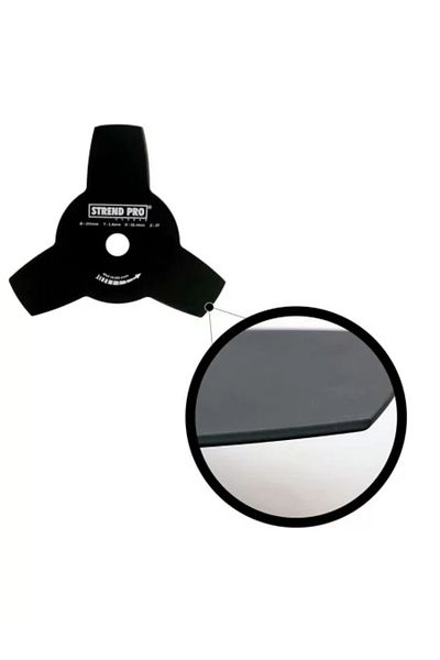 Strend Pro Disc metalic stea pentru motocoasa/trimmer, trei colturi