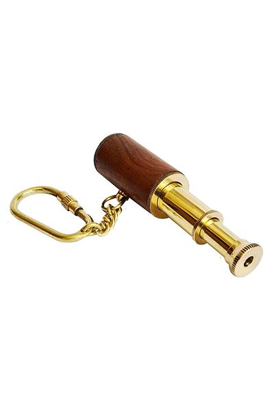Wolawood Special Production Brass Keychain Retro Vintage Design Stylish Durable Metal Gift Accessory
