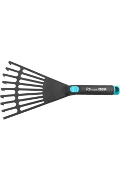 Strend Pro Hrábě na listí, zahradní, pozinkované, kovová rukojeť, 15 zubů