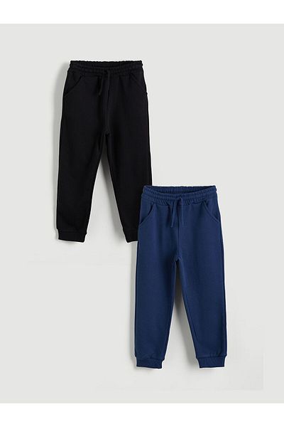 LC Waikiki Ανδρικό παντελόνι Jogger με ελαστική μέση, Πακέτο 2