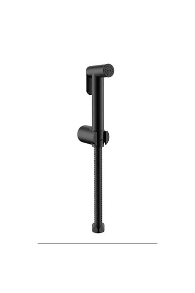 tradex Black Bidet Spray Hose Stainless Steel +TR