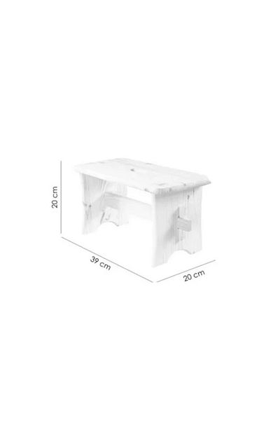 Strend Pro Small Wooden Chair, 39 x 20 x 20 cm
