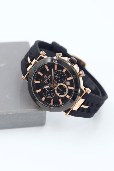 Reward Black Silicone Cord Men Wrist Watch Asw123-I1872Rw