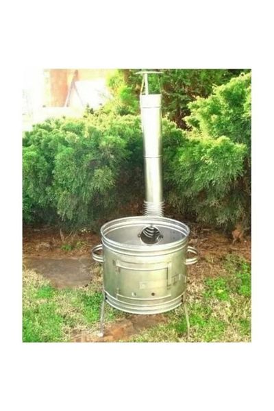 Perfect Home Soba pentru ceaun/tuci, inox, burlan, cot, 31 x 51 cm, Perfect Home
