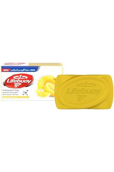 LİFEBUOY صابون مضاد للبكتيريا برائحة الليمون المنعش 165 جرام