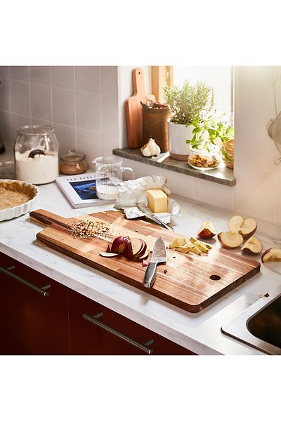 IKEA SMÅÄTA Cutting Board, Acacia, 72 x 28 cm