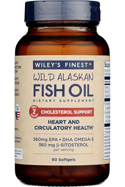 Wiley's Finest كبسولات هلامية داعمة 90 كبسولة