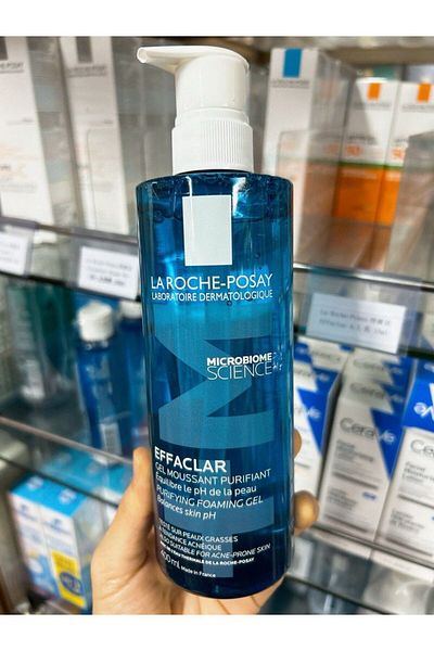 Guy Laroche La Roche-Posay Effaclar Foaming Cleanser Gel for Oily and Sensitive Skin - 400ml