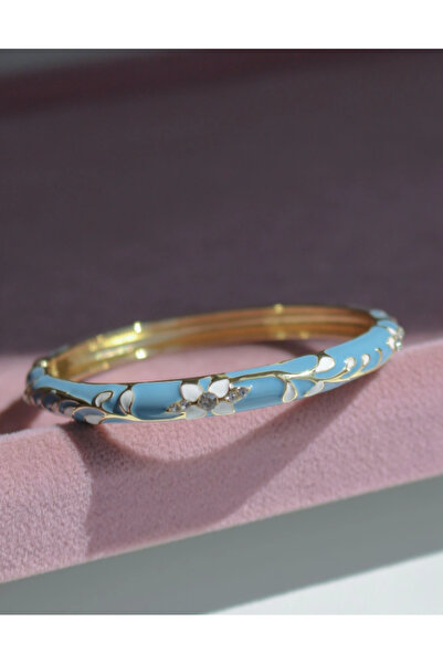 Ervalina سوار من حجر الزركون المينا الفولاذية