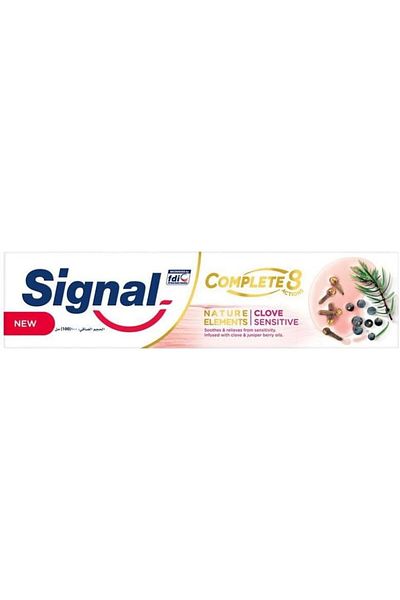 Signal معجون أسنان كومبليت 8 للأسنان الحساسة بنكهة القرنفل 100 مل
