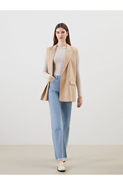 LC Waikiki Peak New Season Straight Fit Stoned Women's Jean Pants