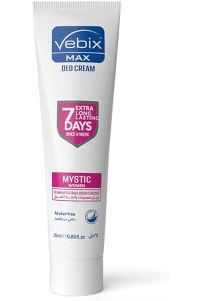 vibex Max Classic Deodorant Cream, 25g, Rose, Unisex