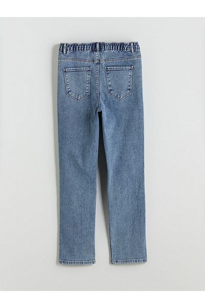 LC Waikiki Pantaloni de damă slim fit cu talie elastică