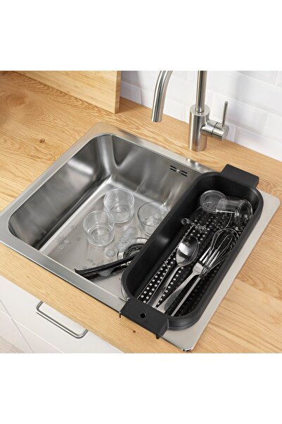 IKEA LILLHAVET Colander, Charcoal