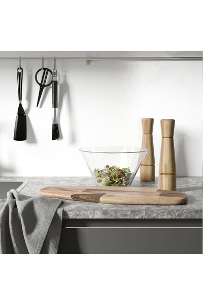 IKEA TRYGG Serving Bowl, Clear Glass, 28 cm