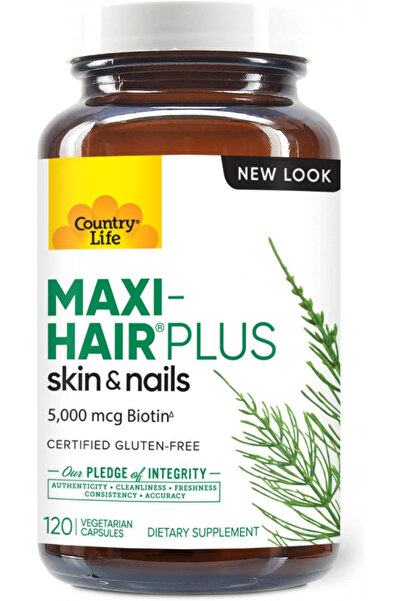 COUNTRY LIFE كبسولات ماكسي هير بلس 120 كبسولة