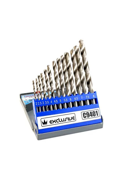 richmann exclusive Set 13 burghie pentru metal, HSS, 2-8 mm, exclusiv Richmann