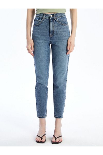 LC Waikiki Pantaloni Jeans pentru femei Mom Fit