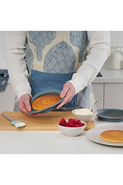 IKEA KANTNÅL Baking Mold, Gray-Turquoise, 18 cm