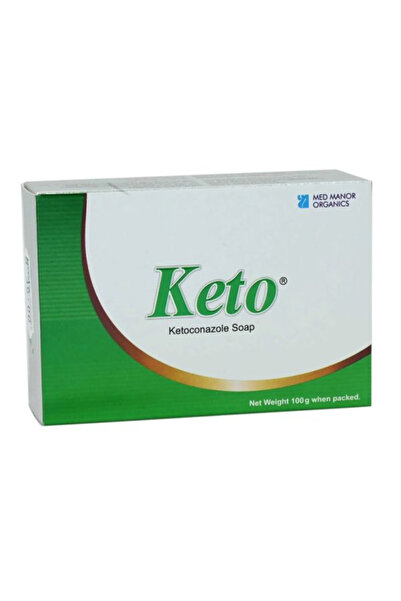 Keto صابون كيتوكونازول، للعناية بالبشرة، 100 غرام