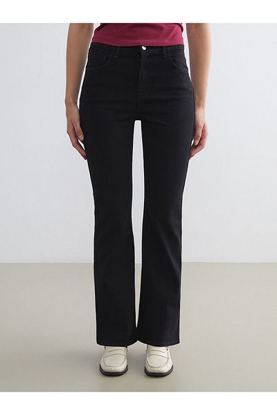 LC Waikiki Pantaloni Jean Flare pentru damă
